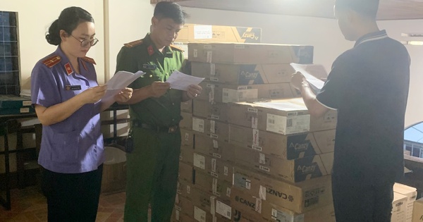 Khởi tố nhân viên quản lý cửa hàng "hô biến" xuất xứ hàng hóa