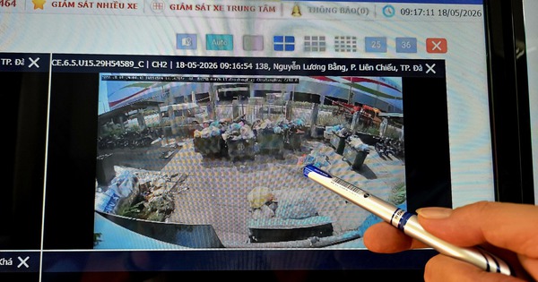 Đà Nẵng: Gắn camera cho xe rác, số hóa quy trình thu gom