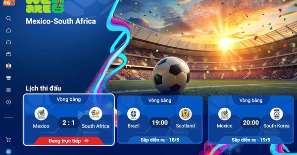 Truyền hình MyTV đồng hành cùng VTV lan tỏa FIFA World Cup 2026