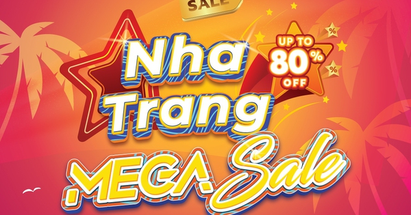 Ngày hội khuyến mại hàng hiệu tại "Nha Trang Mega Sale 2026"
