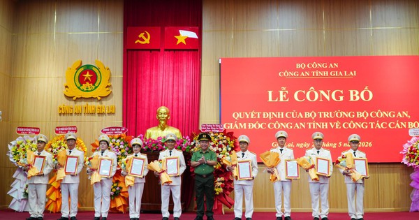 Công an tỉnh Gia Lai có tân Thủ trưởng Cơ quan Cảnh sát điều tra