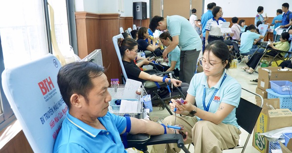 Lan tỏa nghĩa cử đẹp từ ngày hội hiến máu của đoàn viên, CNVC-LĐ