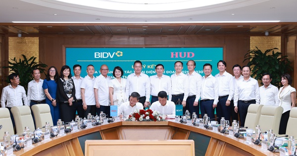 BIDV và HUD tăng cường hợp tác hướng tới phát triển bền vững