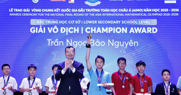 Vinh danh các tài năng Toán học trẻ