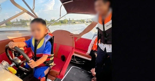 Giao canô cho con 4 tuổi lái, người cha ở Đồng Tháp bị phạt nặng