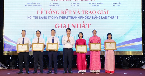 EVNCPC ghi dấu ấn với 13 giải thưởng tại Hội thi Sáng tạo kỹ thuật TP Đà Nẵng lần thứ 18