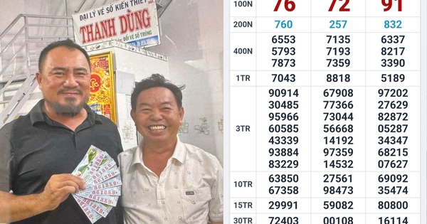 Lộ diện khách hàng ở cửa biển Sông Đốc trúng 16 tỉ đồng xổ số miền Nam