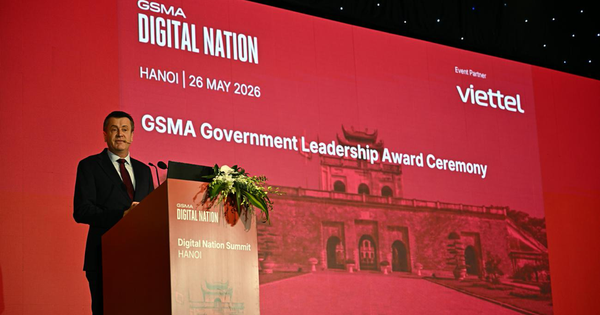 Việt Nam nhận Giải thưởng Lãnh đạo Chính phủ 2026 của GSMA về chuyển đổi số
