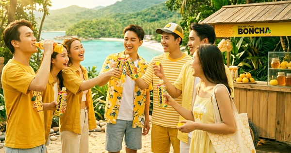 Khám phá vũ trụ hè thanh mát cùng Trà Mật Ong BONCHA