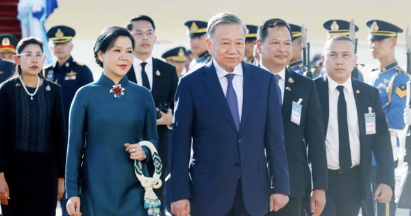 21 loạt đại bác chào mừng Tổng Bí thư, Chủ tịch nước Tô Lâm đến Bangkok, thăm chính thức Thái Lan
