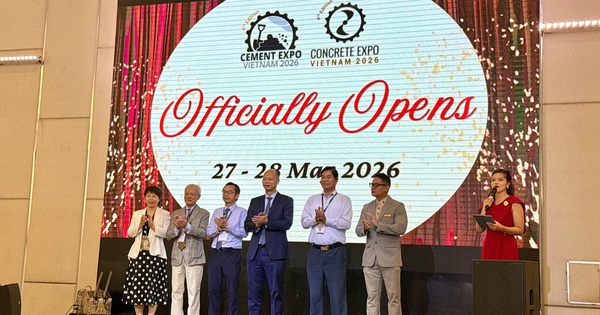 Khai mạc triển lãm quốc tế máy móc, thiết bị ngành Bê tông và Xi măng Việt Nam 2026