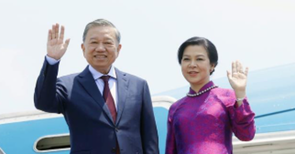 Tổng Bí thư, Chủ tịch nước Tô Lâm và Phu nhân lên đường thăm Thái Lan