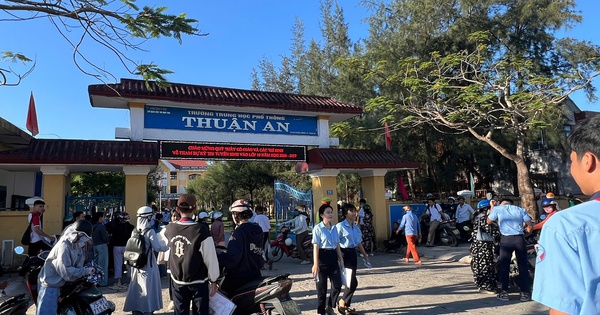 Hơn 18.000 thí sinh ở Huế thi vào lớp 10 THPT