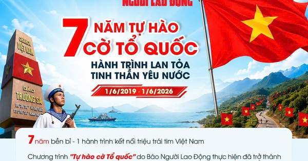 Tự hào cờ Tổ quốc: 7 năm bền bỉ – 1 hành trình kết nối triệu trái tim Việt Nam