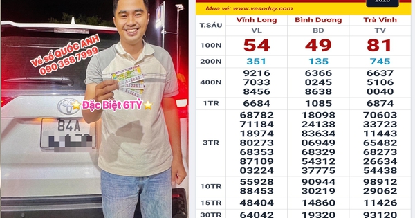 Nhiều người ở 2 tỉnh trúng giải độc đắc và an ủi xổ số miền Nam