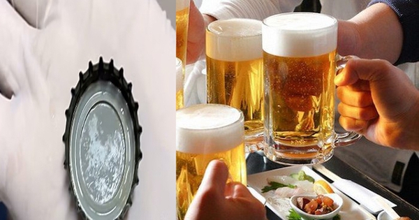 Uống cạn ly bia, người đàn ông nuốt luôn nắp chai bia vào bụng
