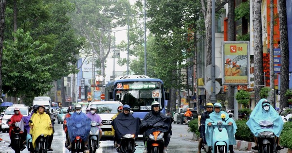 Hôm nay, TPHCM và Nam Bộ có thể mưa suốt ngày