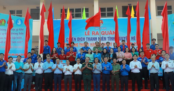 Tây Ninh ra quân Chiến dịch Thanh niên tình nguyện hè với nguồn lực hơn 6 tỉ đồng