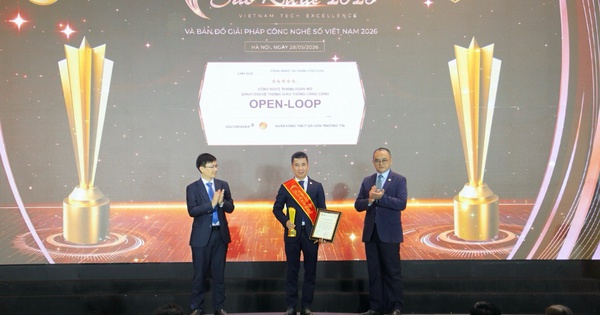 SACOMBANK nhận giải thưởng Sao Khuê 2026 và ghi tên trên Bản đồ Giải pháp Công nghệ số Việt Nam