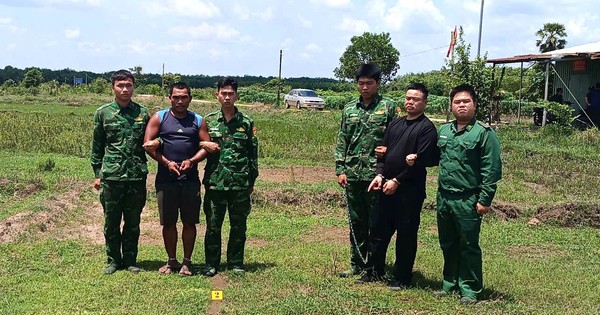 Truy đuổi và khống chế 2 đối tượng với biểu hiện nghi vấn ở khu vực biên giới Tây Ninh