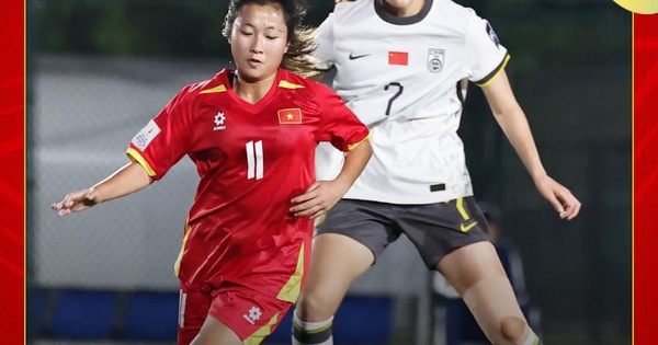 U17 nữ Việt Nam thua đậm U17 Trung Quốc