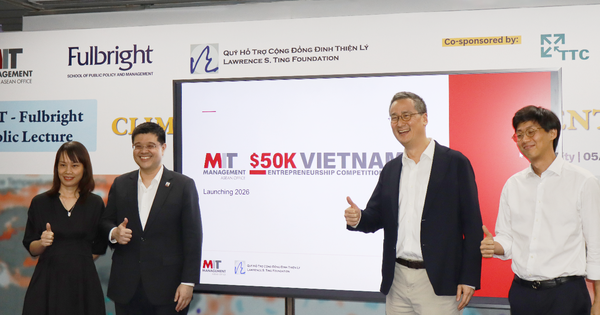 Quỹ Đinh Thiện Lý phối hợp tổ chức Cuộc thi khởi nghiệp MIT $50K Việt Nam