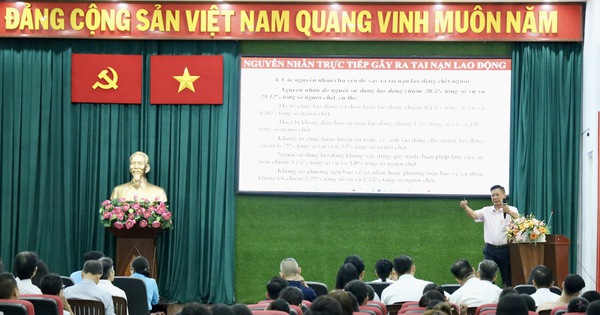 TPHCM: Nâng cao nhận thức an toàn lao động cho cán bộ Công đoàn, CNVC-LĐ