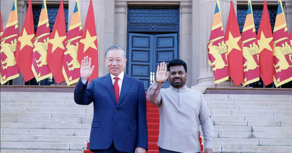 Tổng thống Sri Lanka chủ trì lễ đón trọng thể Tổng Bí thư, Chủ tịch nước Tô Lâm