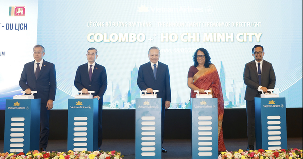 Vietnam Airlines công bố mở đường bay thẳng đầu tiên kết nối Việt Nam - Sri Lanka