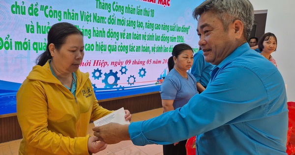 Tháng Công nhân ở phường Tân Thới Hiệp: Hướng đến chăm lo thực chất