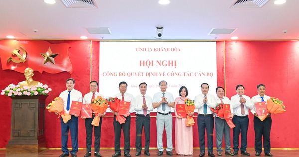 Khánh Hòa: Điều động, bổ nhiệm hàng loạt nhân sự chủ chốt