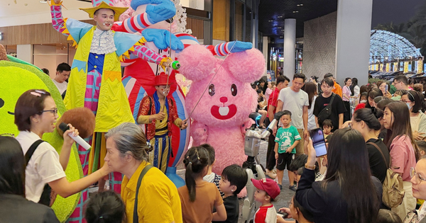 Ngàn nụ cười rạng rỡ tại "thành phố lễ hội thu nhỏ" Gigamall dịp Quốc tế thiếu nhi 1-6