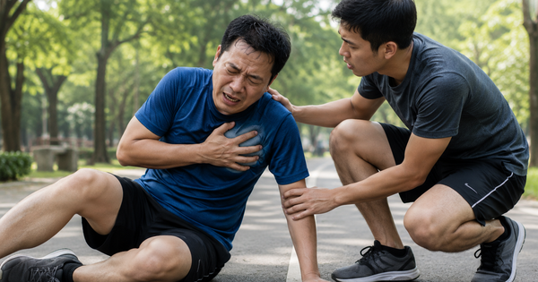 Ngừng tim khi chơi thể thao, người đàn ông thoát cửa tử nhờ 