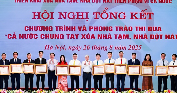 Chính phủ hoàn thành mục tiêu 334.000 căn nhà tạm được xây m