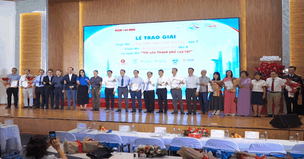 Báo Người Lao Động trao giải 3 cuộc thi lớn: Tình yêu, trách