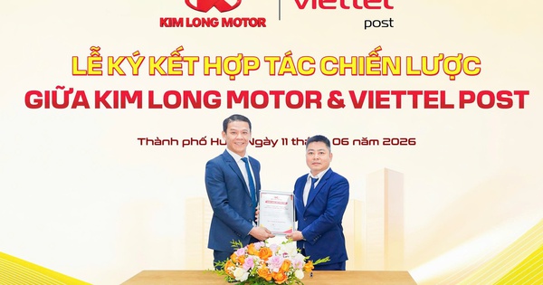 KIM LONG MOTOR "bắt tay" VIETTEL POST phát triển hệ sinh thá