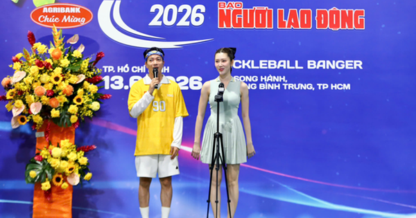 Giải Pickleball Báo Người Lao Động năm 2026: Bùng nổ cảm xúc cùng các nghệ sĩ