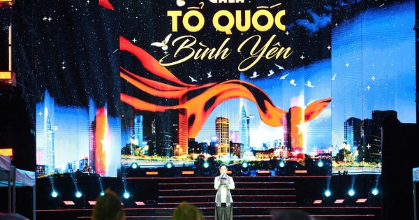 Dấu ấn đêm gala "Tổ quốc bình yên"
