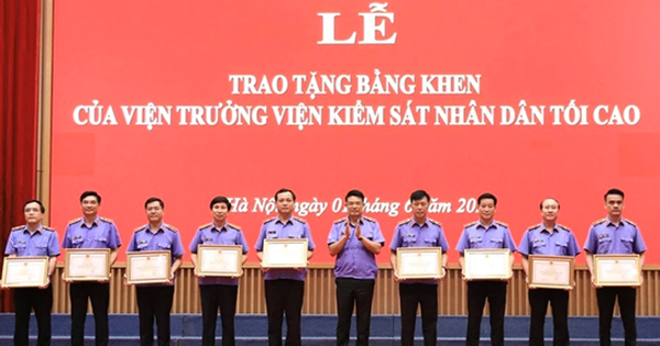 Xây dựng đội ngũ cán bộ kiểm sát bản lĩnh, liêm chính