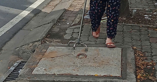 Phản hồi: Đã xử lý quai sắt nắp hố ga