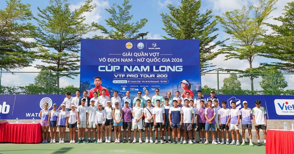 Khai mạc Giải Quần vợt Vô địch Nam - Nữ Quốc gia VTF Pro Tour 200 2026