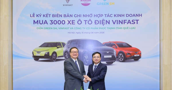Taxi Quê Lụa mua thêm 2.000 ô tô điện VinFast