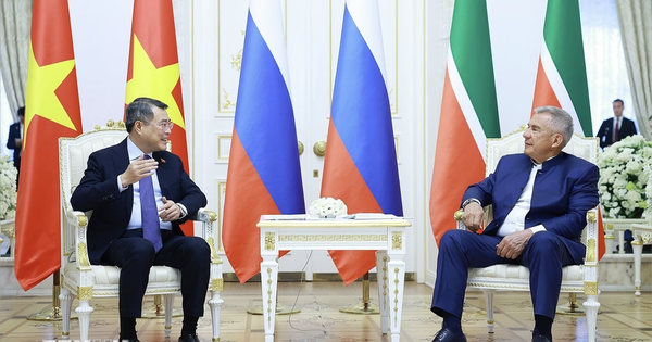 Thủ tướng Lê Minh Hưng: Quan tâm hợp tác với các doanh nghiệp công nghiệp mũi nhọn Tatarstan
