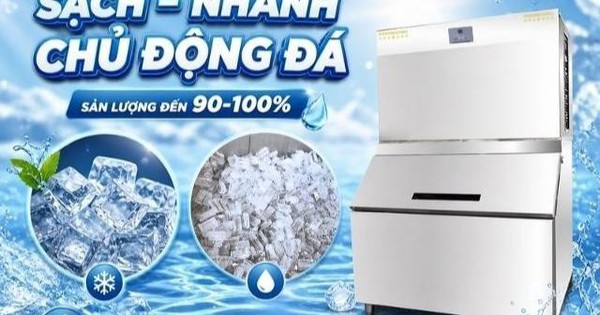 Đá viên vuông và đá ống: Lựa chọn nào phù hợp hơn cho ngành F&B?