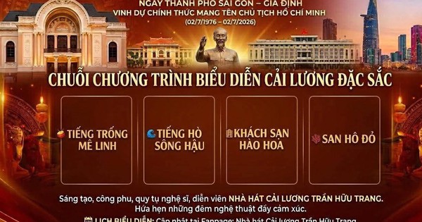4 vở cải lương chào mừng 50 năm Ngày Thành phố vinh dự mang tên Chủ tịch Hồ Chí Minh