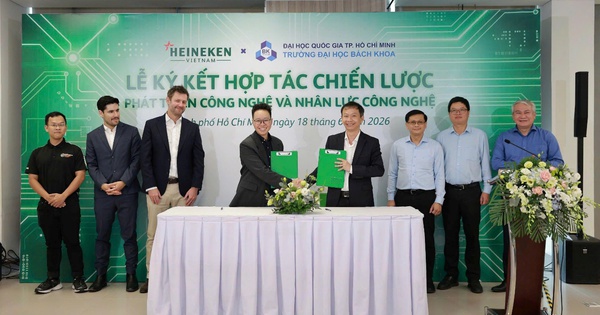 HEINEKEN Việt Nam và Trường ĐH Bách Khoa TP HCM hợp tác phát triển ứng dụng công nghệ