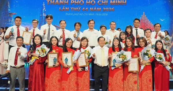 TPHCM trao 72 giải báo chí, tôn vinh những tác phẩm xuất sắc năm 2026