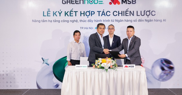 GreenNode và MSB mở rộng hợp tác chiến lược, thúc đẩy hành trình từ ngân hàng số đến ngân hàng AI