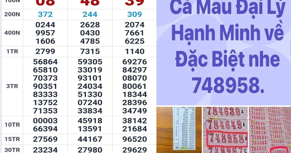 Lộ diện khách hàng ở TPHCM, Cần Thơ và Vĩnh Long trúng xổ số miền Nam