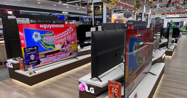 Thị trường tivi mùa World Cup trầm lắng